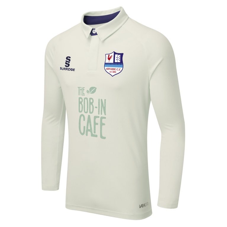 Arnside CC - Ergo Long Sleeve Cricket Shirt - Unisex Fit